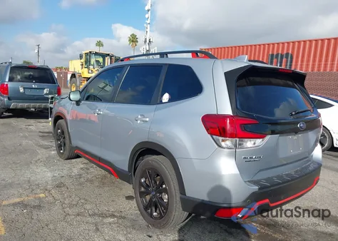 2019 Subaru Forester Sport from USA, damaged, VIN JF2SKAPC3KH535547